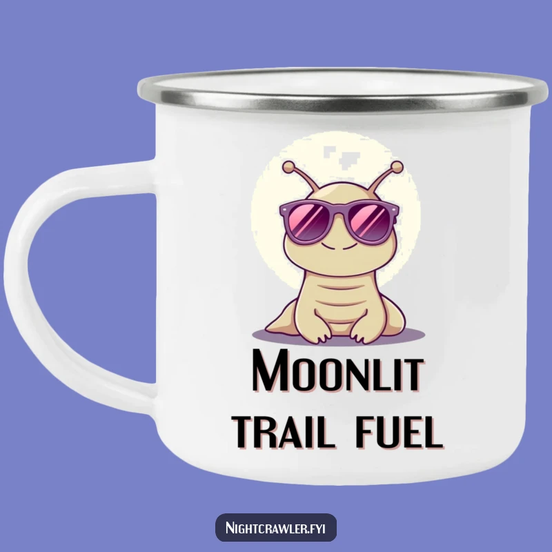 Funny Moonlight Slug Camping Mug: Adventure Fuel with Hilarious, Cool Style, Great Gift