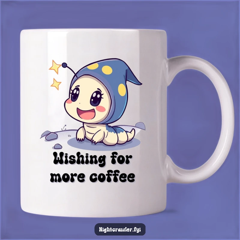 Funny Surprise Mug: Night Crawler's Shooting Star Wish Gift
