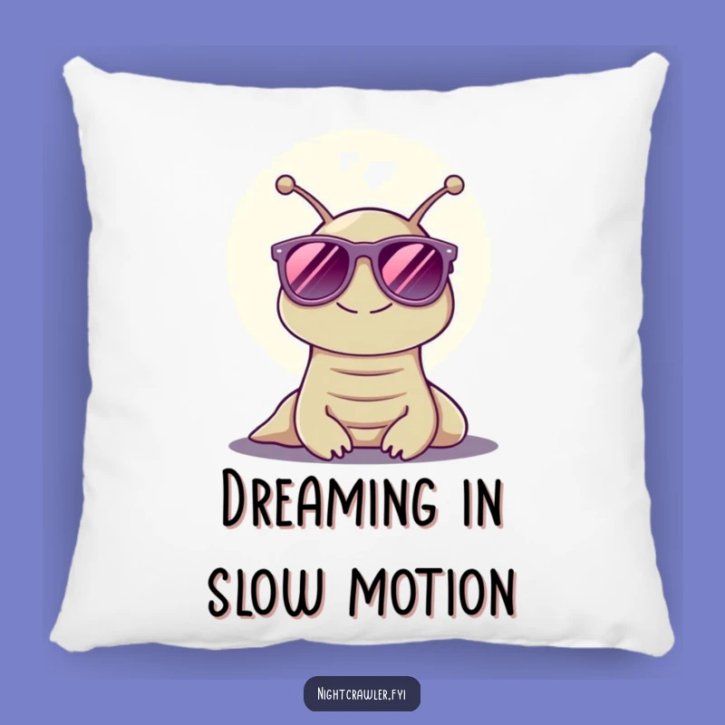 Funny Moonlight Slug Pillow: Cozy Comfort with a Hilarious, Cool Vibe, Perfect Gift
