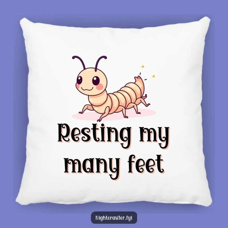 Funny Centipede Pillow: Cozy Wiggle Design for a Playful Touch