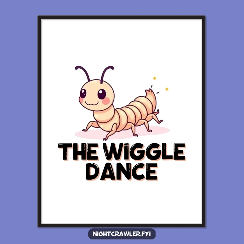 Funny Centipede Digital Art: Playful Wiggle Dance for Instant Humorous Decor