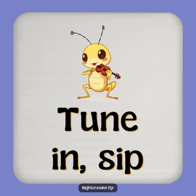 Funny Cricket Coasters: Protect Surfaces with Musical Flair