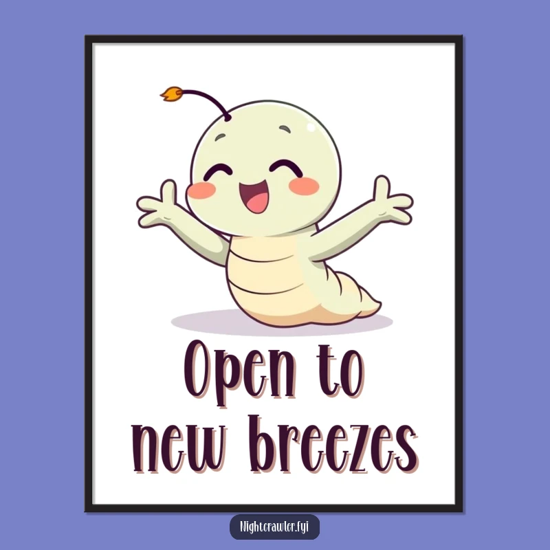 Funny Happy Night Crawler Poster: Instant Joyful Breeze for Your Walls