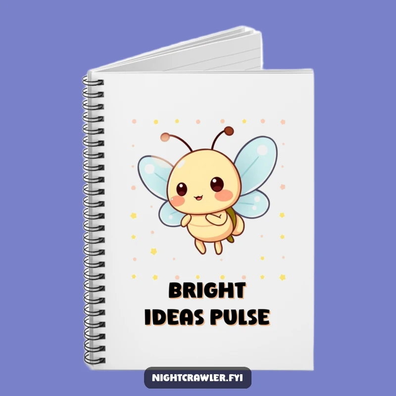 Funny Flicker Journal, Playful Character Notebook for Bright Ideas