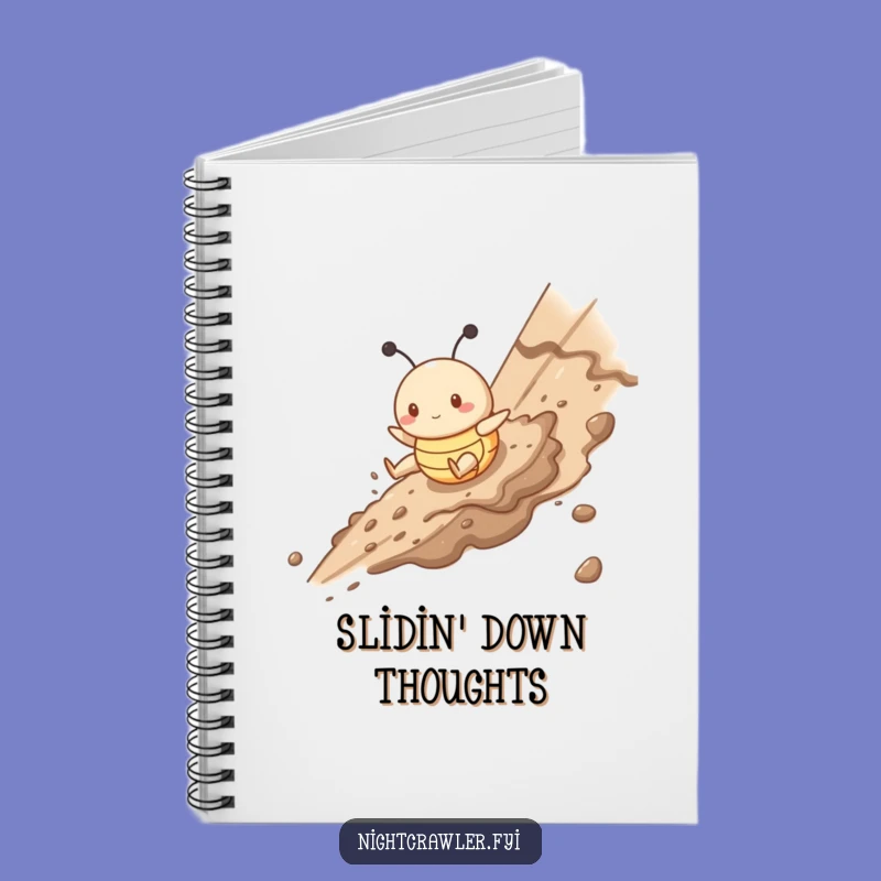 Funny Muddy Buggy Notebook: Gleeful Slide Journal, Fun Gift
