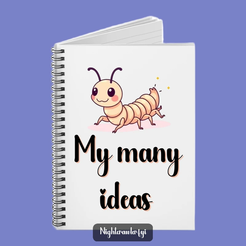 Funny Centipede Notebook: Wiggle and Write with Playful Design
