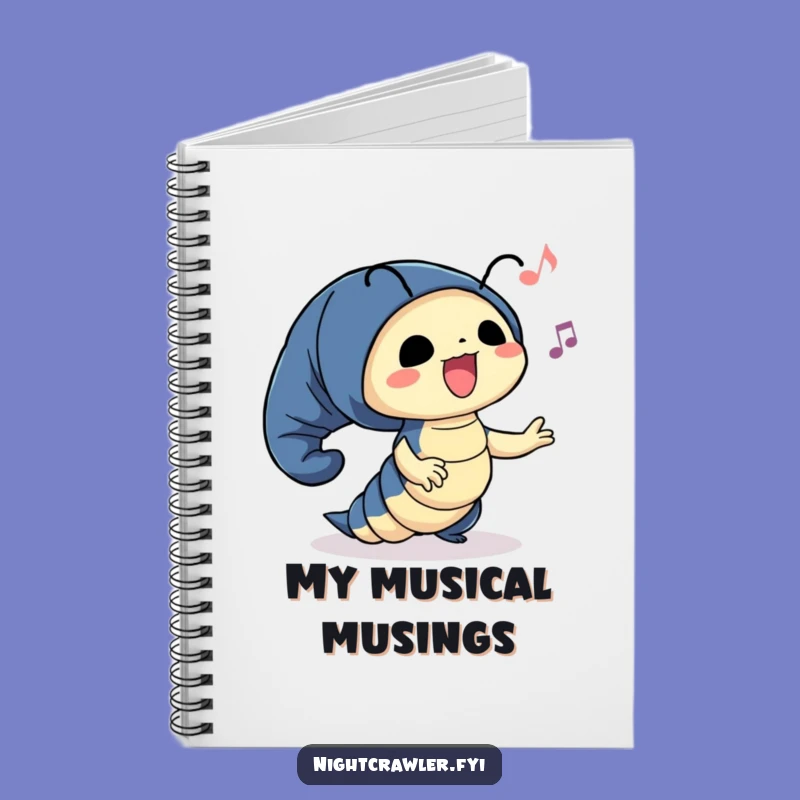 Funny Journal: Night Crawler's Happy Dance Notebook for Ideas