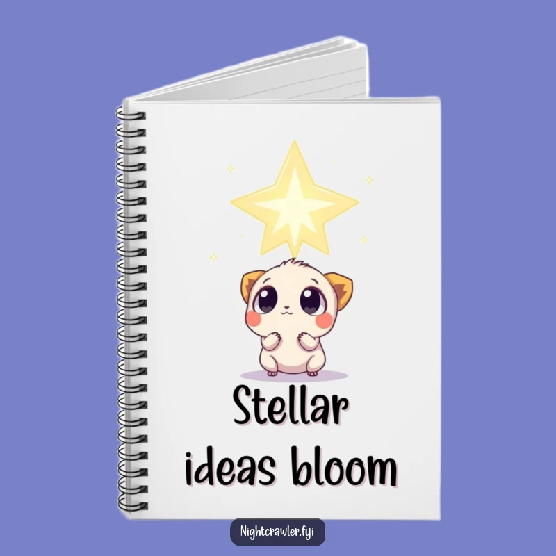 Funny Star Gazer Notebook: Curious Creature's Colossal Twinkle Surprise Journal