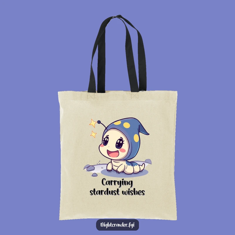 Funny Star Gazer Tote: Night Crawler's Surprise Bag